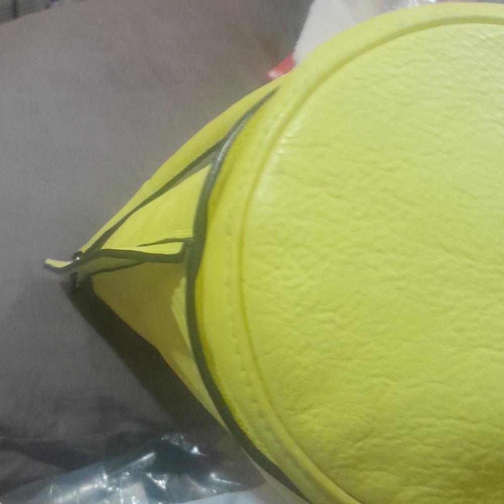Longchamp Lemon Yellow Leather Tote - Picture 6 of 7